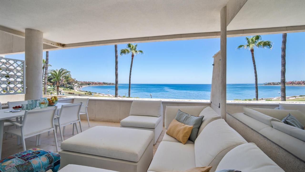 Beach-Line Apartment With 3 Bedrooms In Estepona Zewnętrze zdjęcie